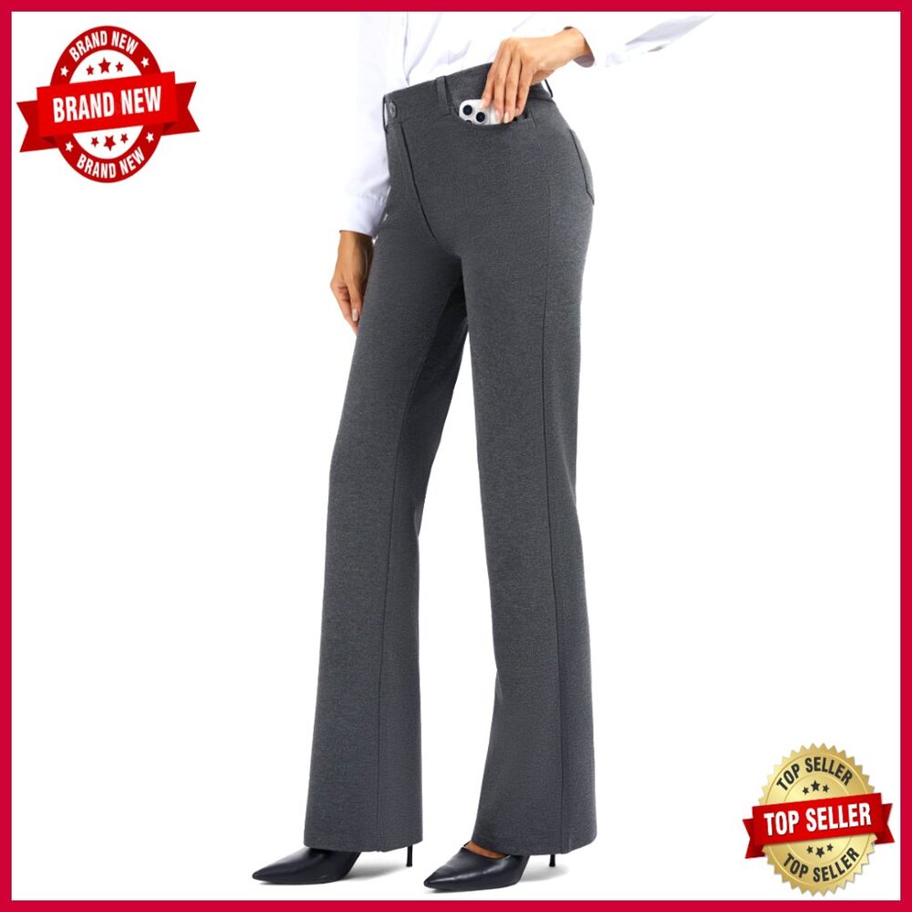 Tall Bootcut Dress Pants 343638 Inseam Stretch Office Work Trousers